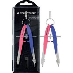 Compas de précision Mars Comfort Neon, bleu/vert