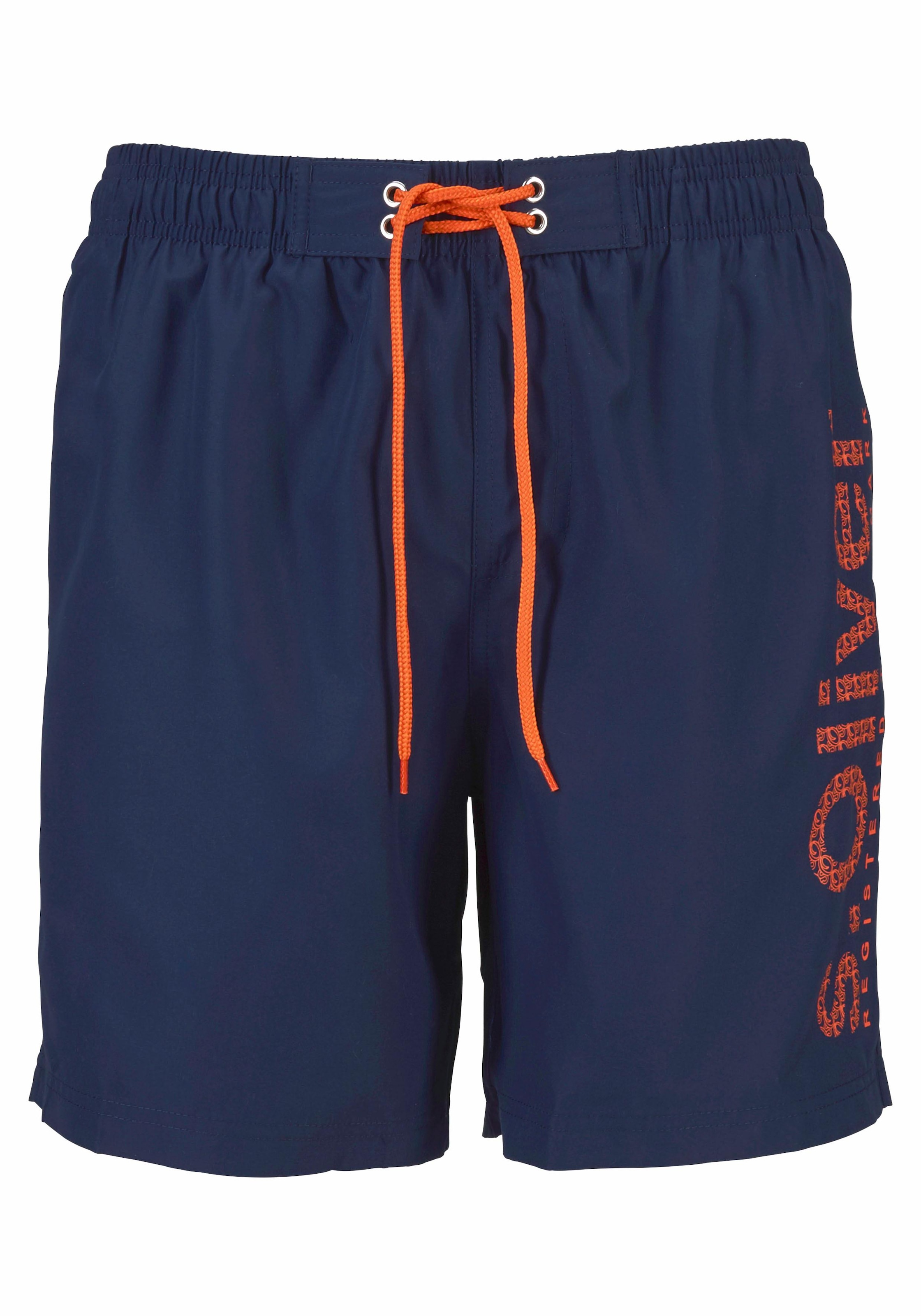 s.Oliver Badeshorts , mit trendigem Logoprint