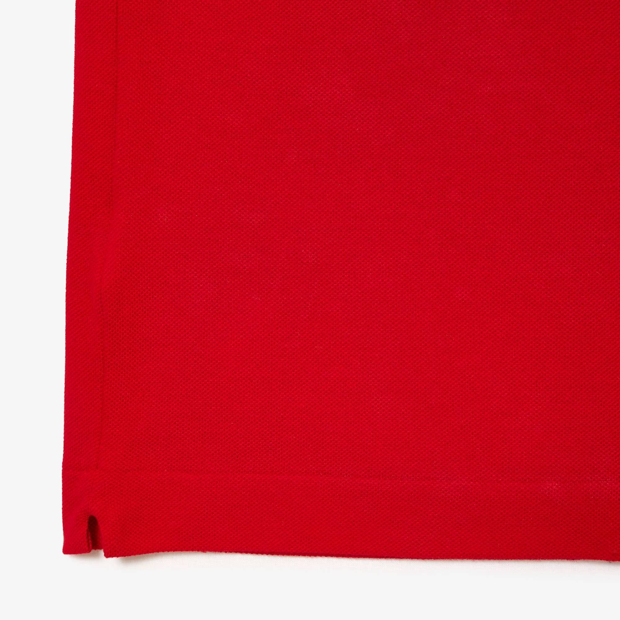Herren-Poloshirt aus Baumwoll-Petit-Piqué LACOSTE – Übergröße – Groß Kurze Ärmel - Rot - Lacoste - Herren