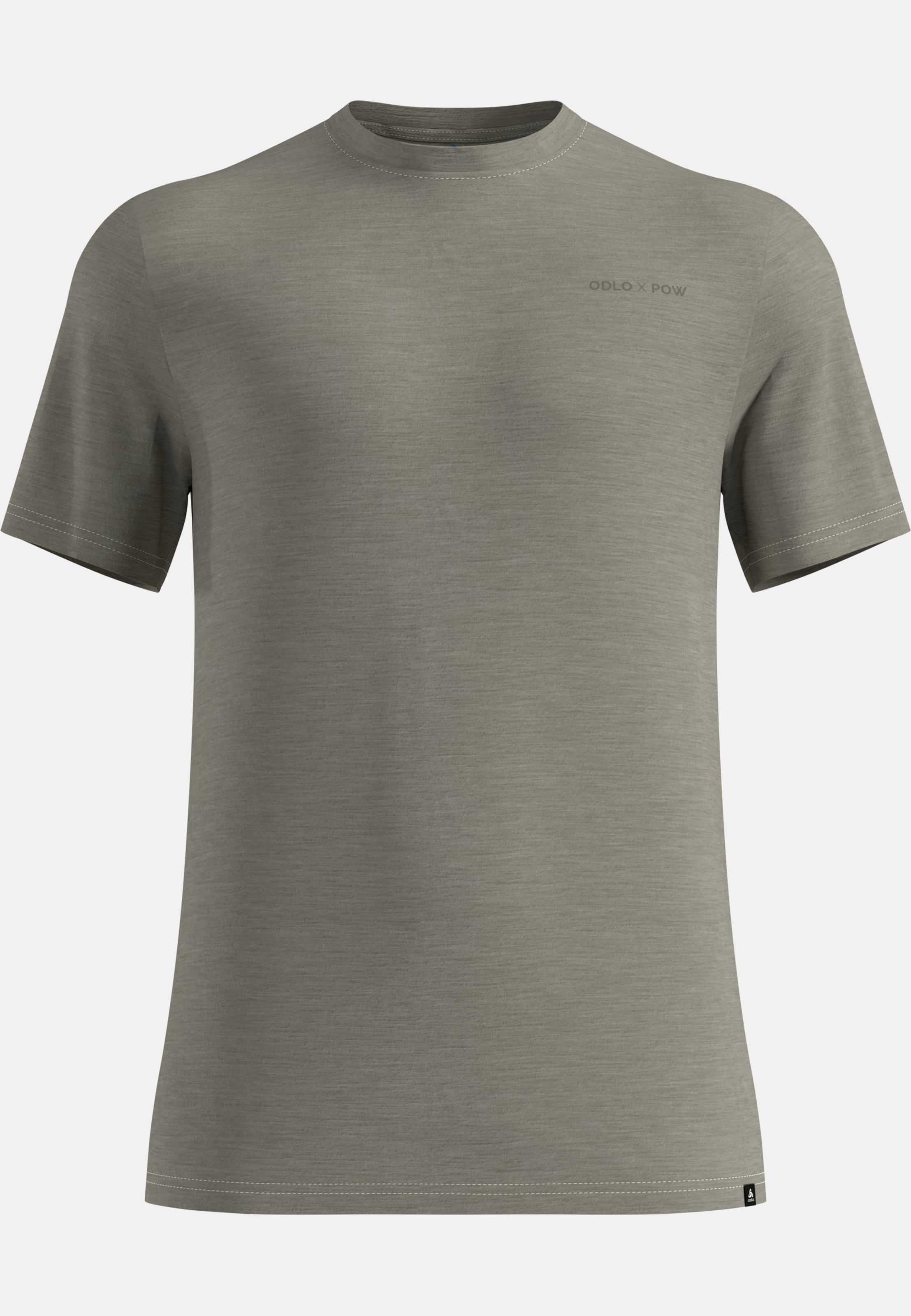 Odlo x POW Collective Voices T-Shirt aus Merinomix in vetiver melange