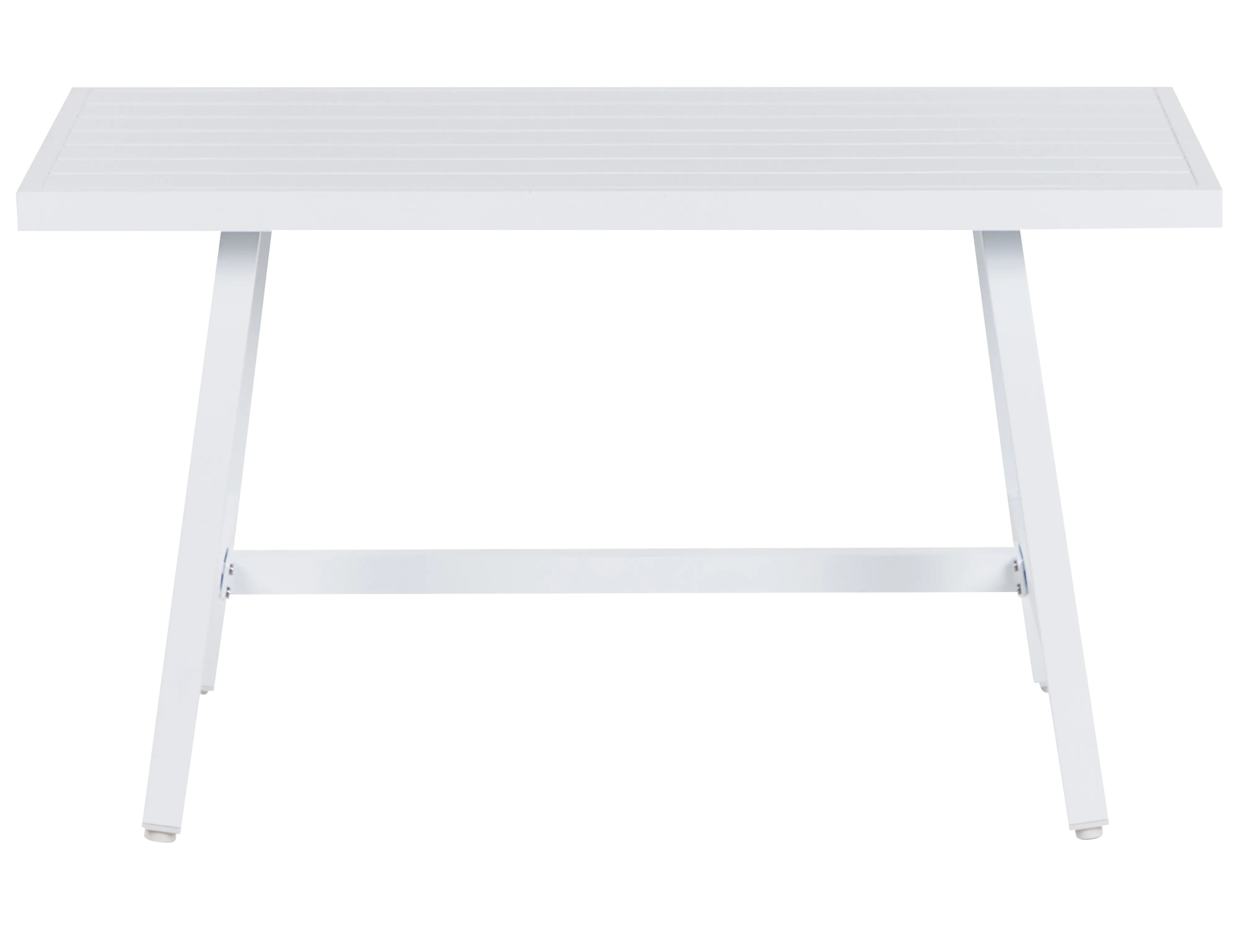 Tuin hoekloungeset met tafel 6-zits CASTELLA/FRATTE linkszijdig Metaal Gebroken wit
