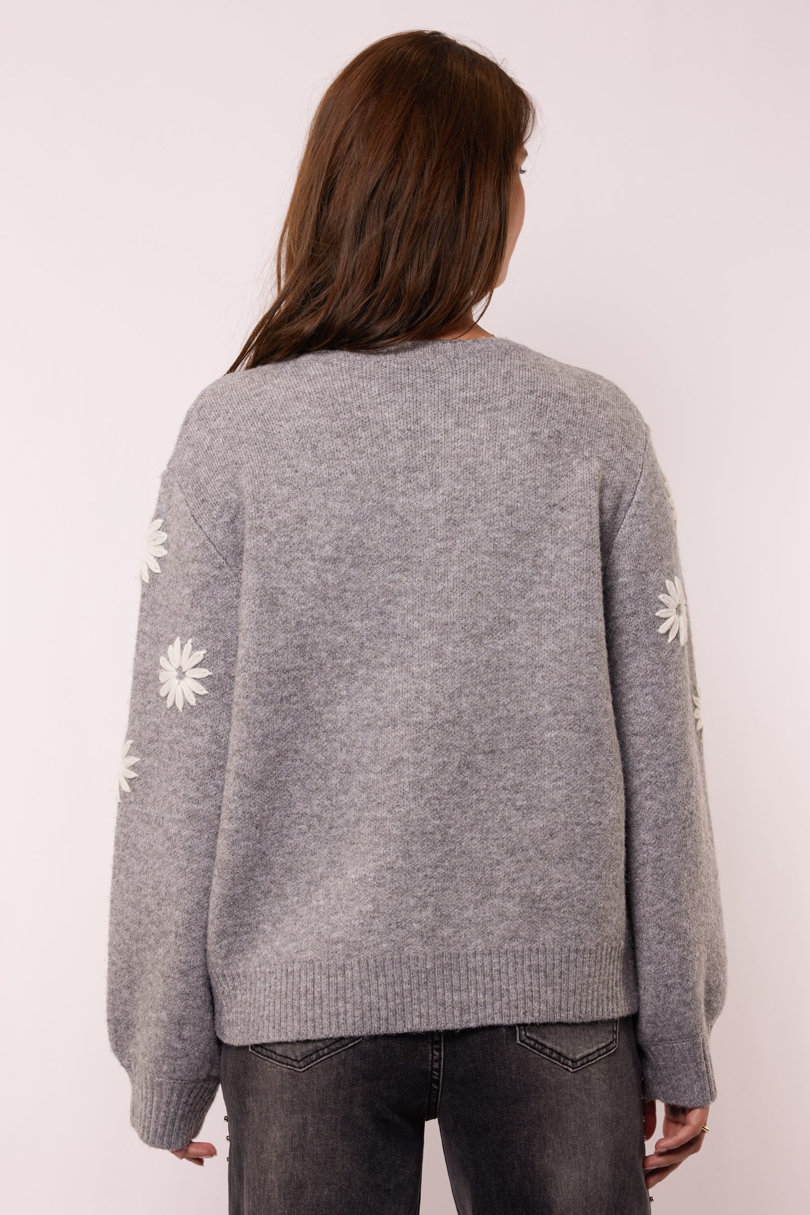 G-maxx - Zaina Knitted Sweater - Night Grey