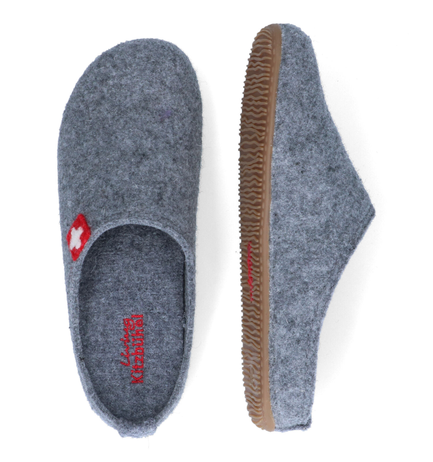 Pantoffels grijs
