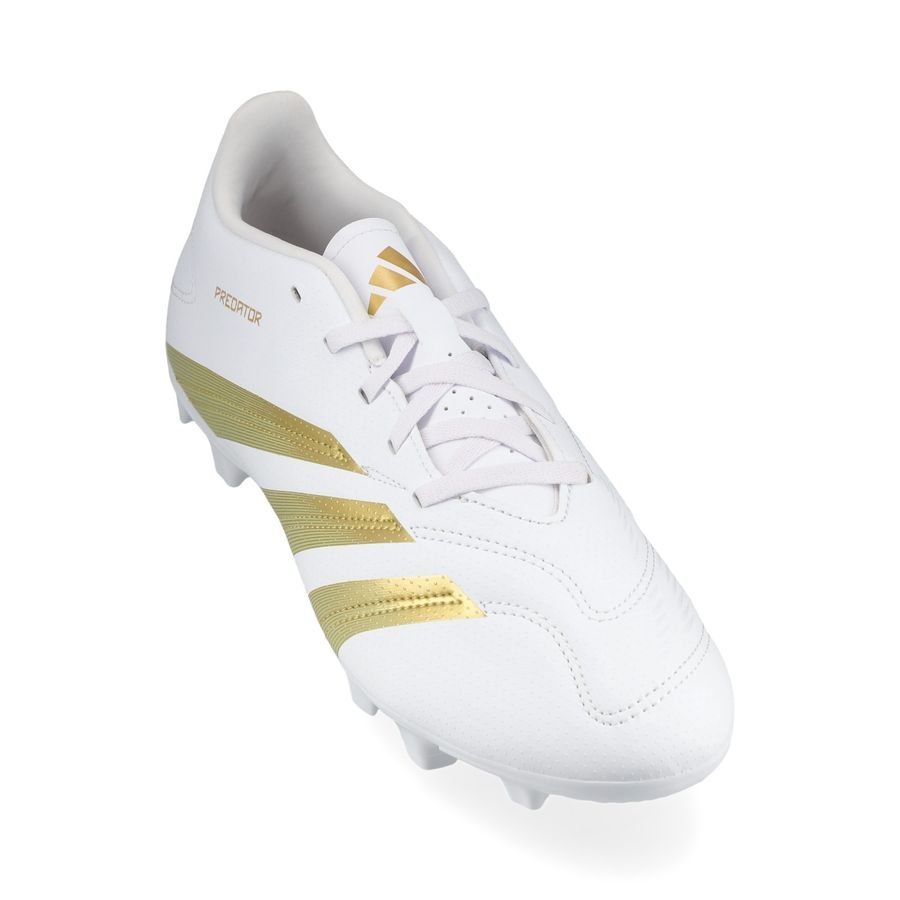adidas Predator Club FxG Day Spark - Blanc/Doré/Blanc