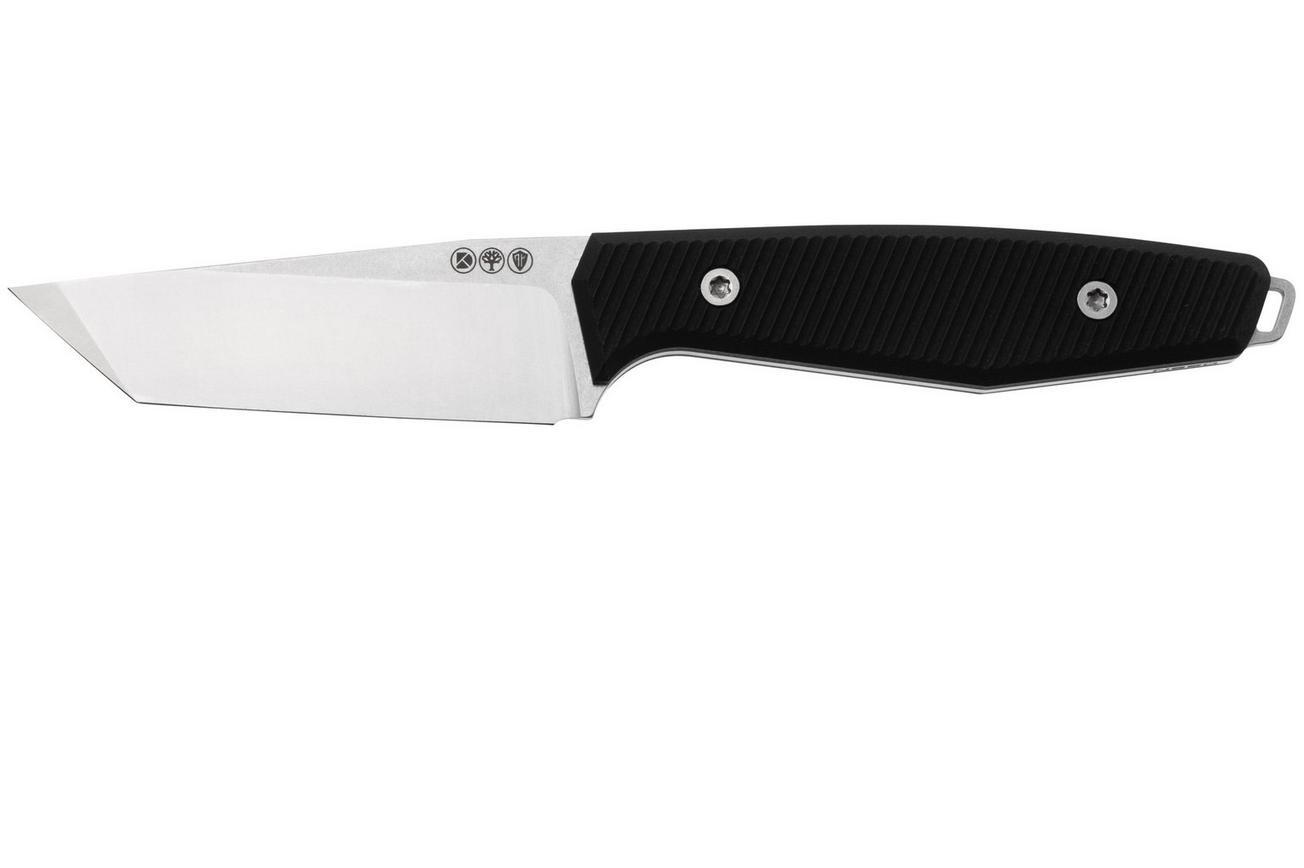 Böker Daily Knives AK1 American Tanto 129504, Black G10 vaststaand mes, Alex Kremer design