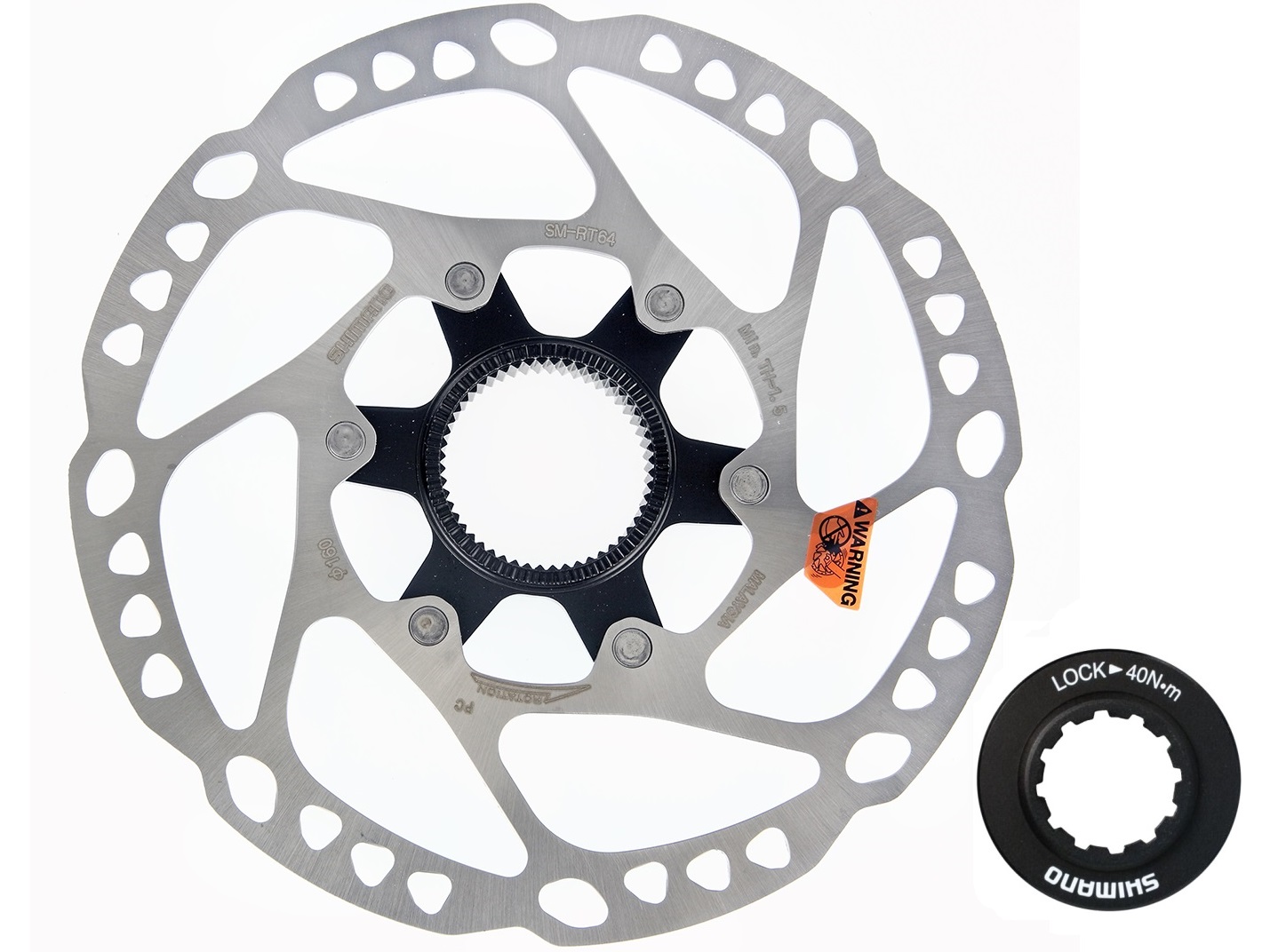 Shimano Deore RT64 Bremseskive, 160mm