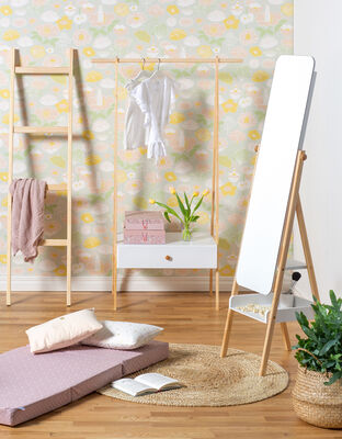 Alice & Fox MARA Sammenleggbar Madrass 135x60, Grå