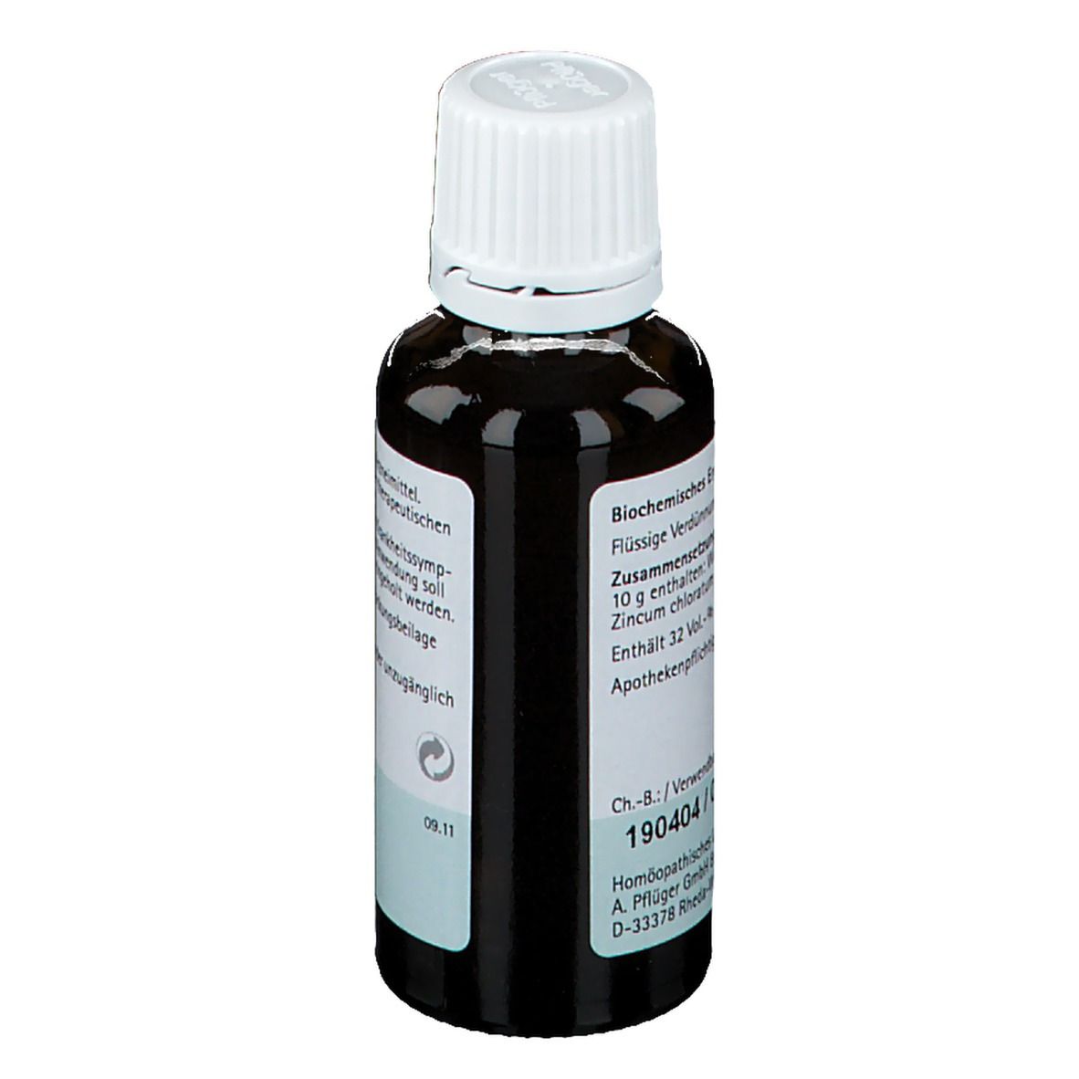 Biochemie Pflüger® 21 Zincum chloratum D 6