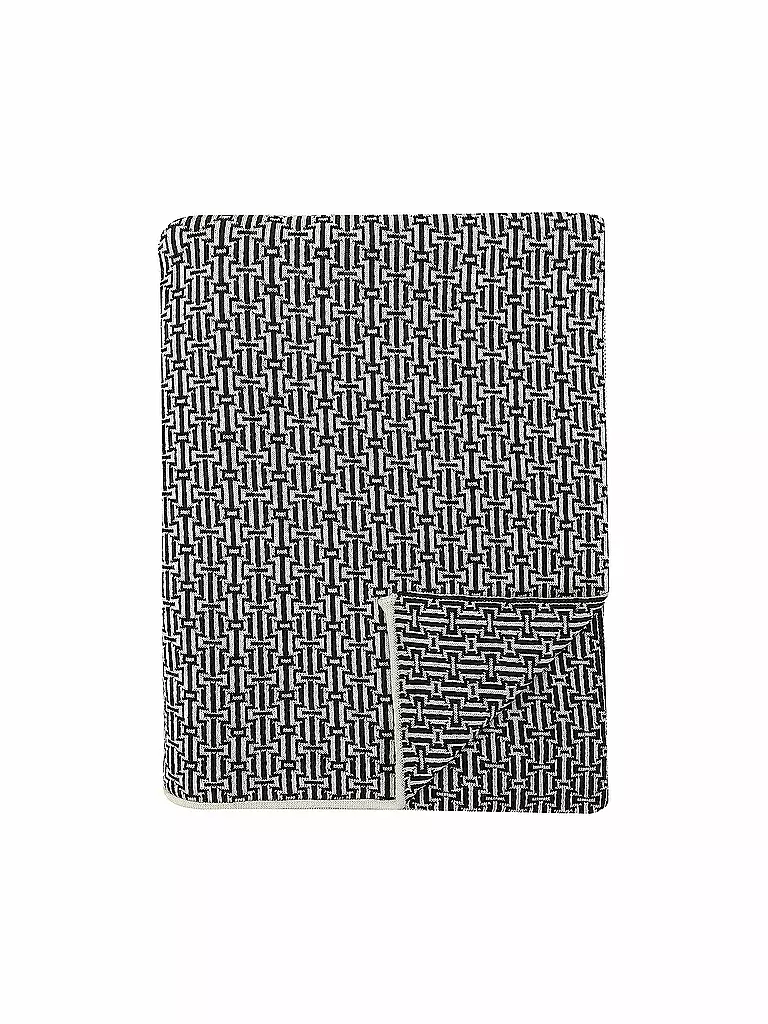 RUDOLF VIENNA Decke -  Plaid HERMESVILLA schwarz