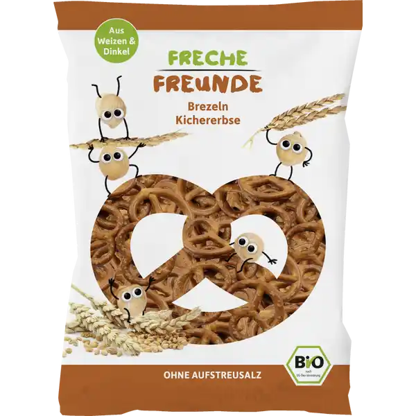 Bio Dinkel & Kichererbse Brezeln