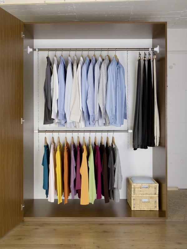 WENKO Garderobensystem - 3-teilig - bis 245 cm Breite