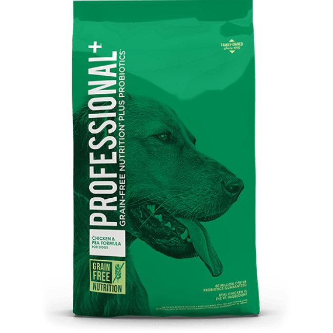 Professional+ Grain Free poulet et pois pour chien adulte