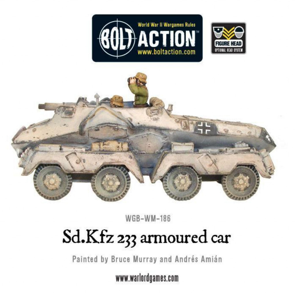 Bolt Action - Sd.Kfz 233 Armoured Car