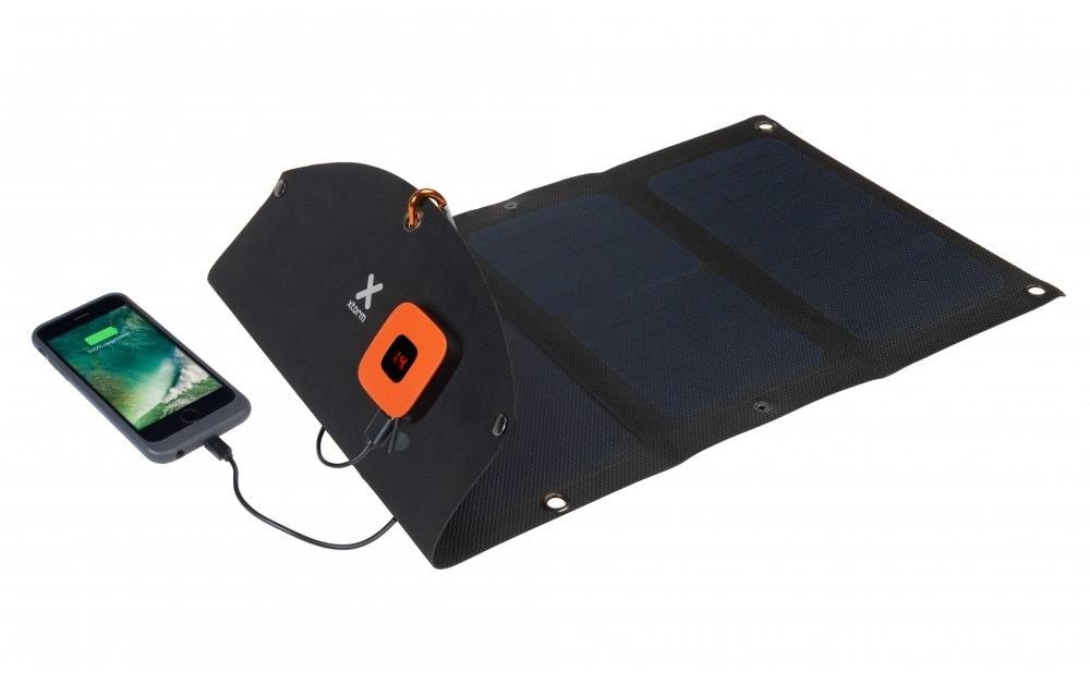 Solarpanel AP275U 21 W<br>Faltbares 21-W-Solarmodul mit zwei USB-Ladeanschlüssen