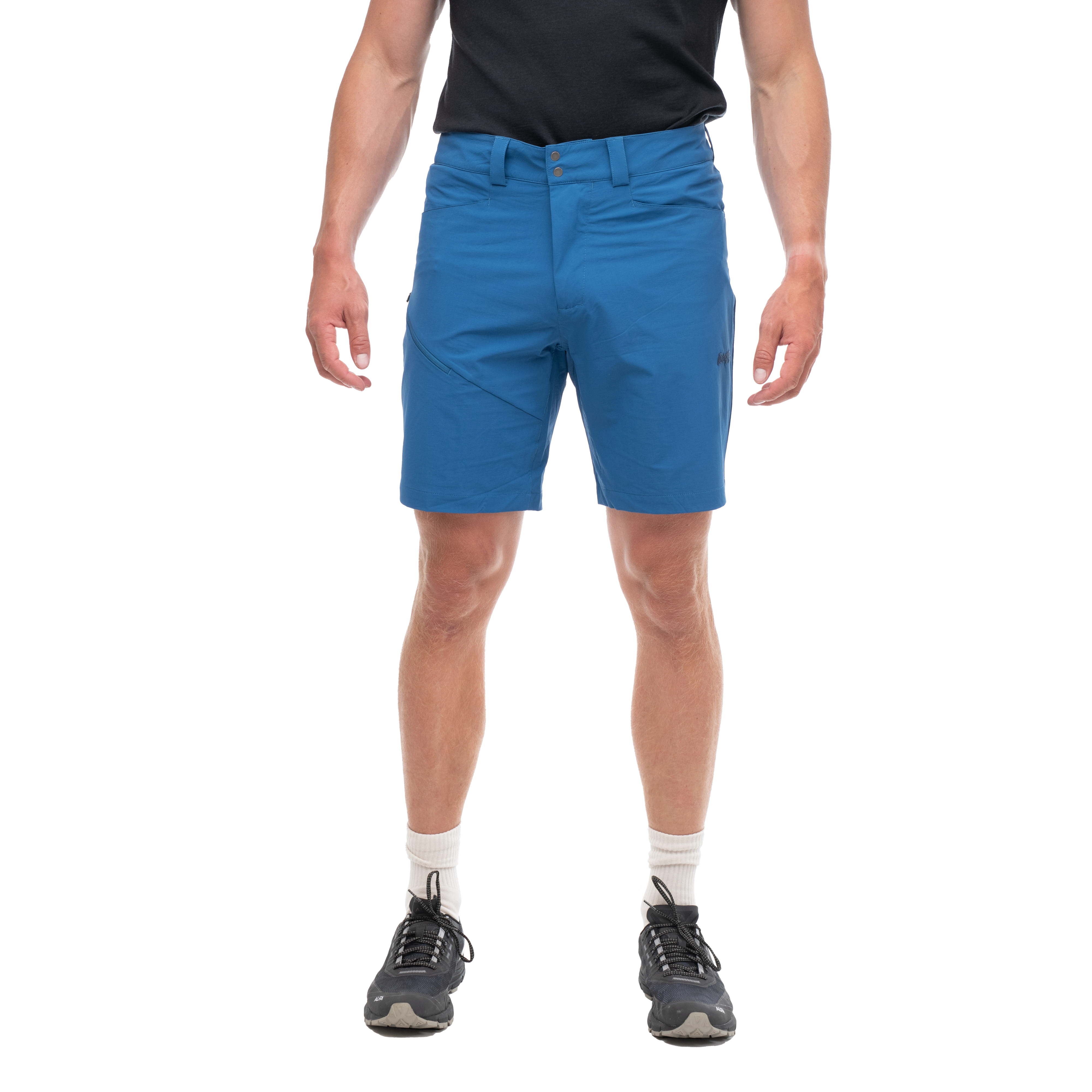 Vandre Light Softshell Shorts Men North Sea Blue