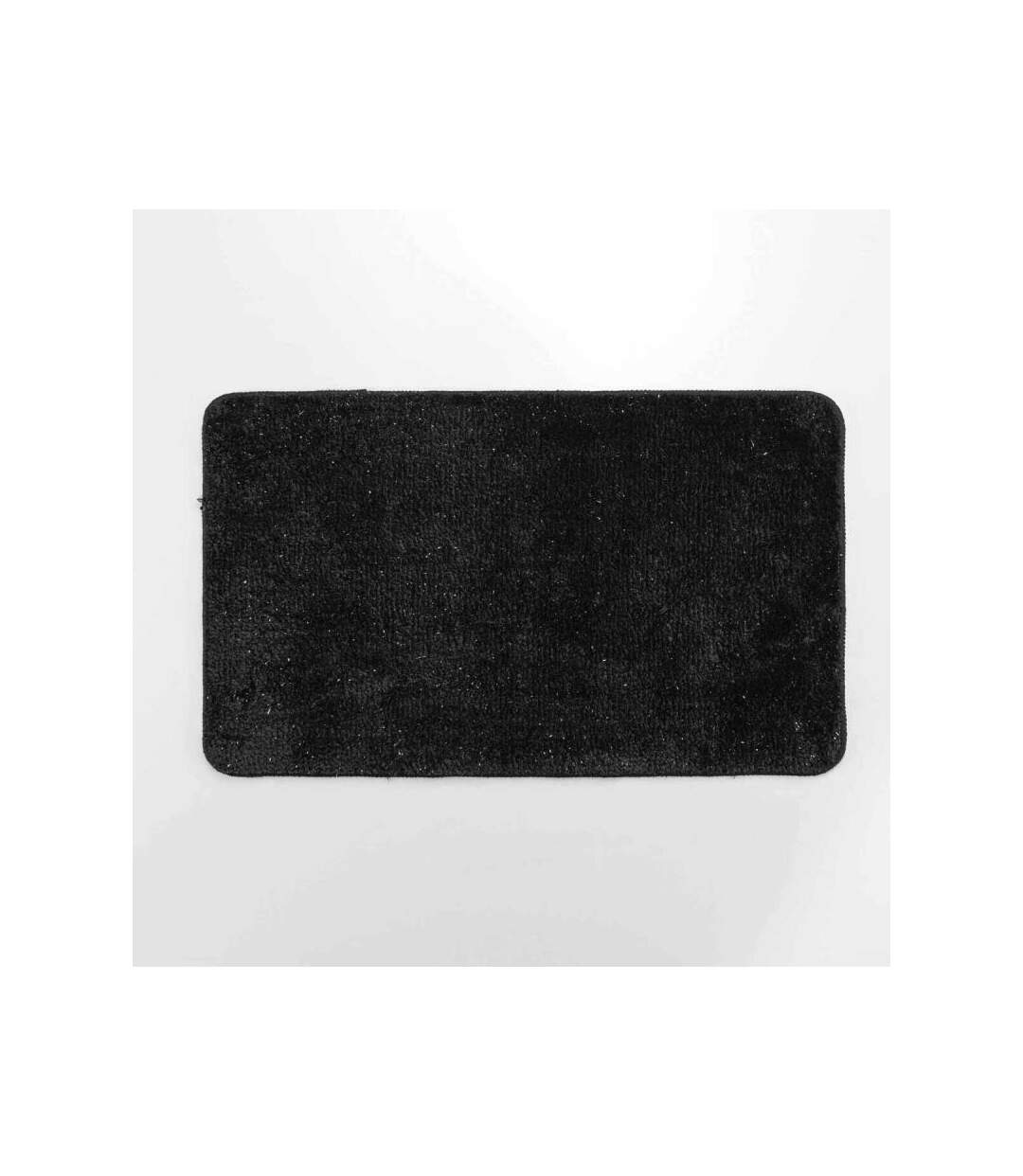 Tapis de Bain Microfibre Métallisé 45x75cm Noir