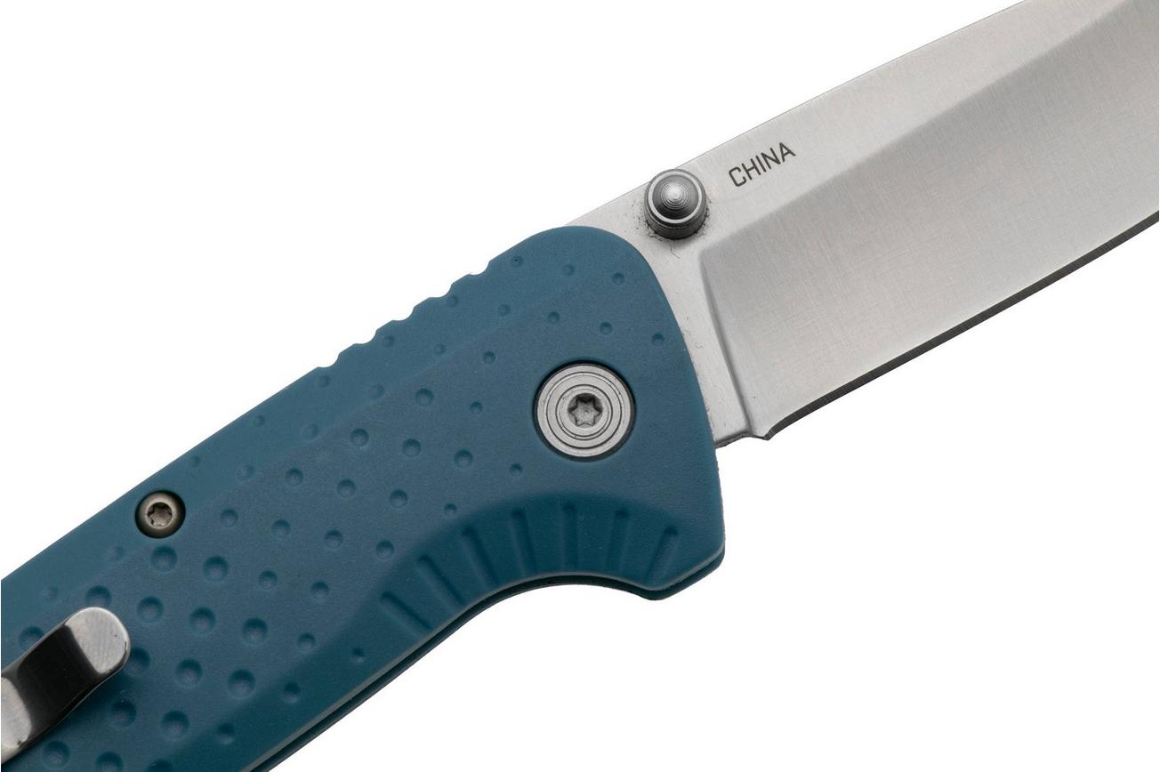 SOG Adventurer LB 13-11-03-43, Satin 5CR15MOV, Nordic Blue GRN zakmes