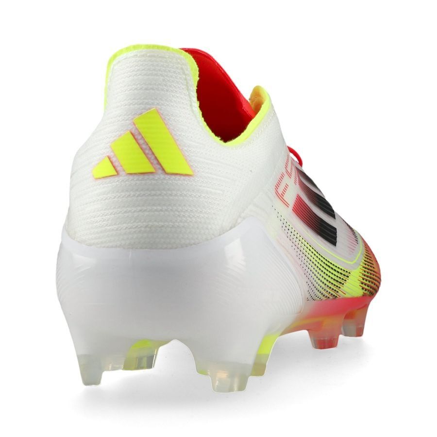 adidas F50 Elite FG Pure Victory - Blanc/Noir/Jaune