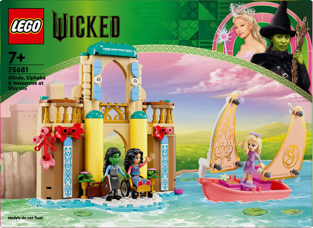 Super leuke Lego set voor meiden!Wicked Glinda, Elphaba en Nessarose op Shiz University 75681