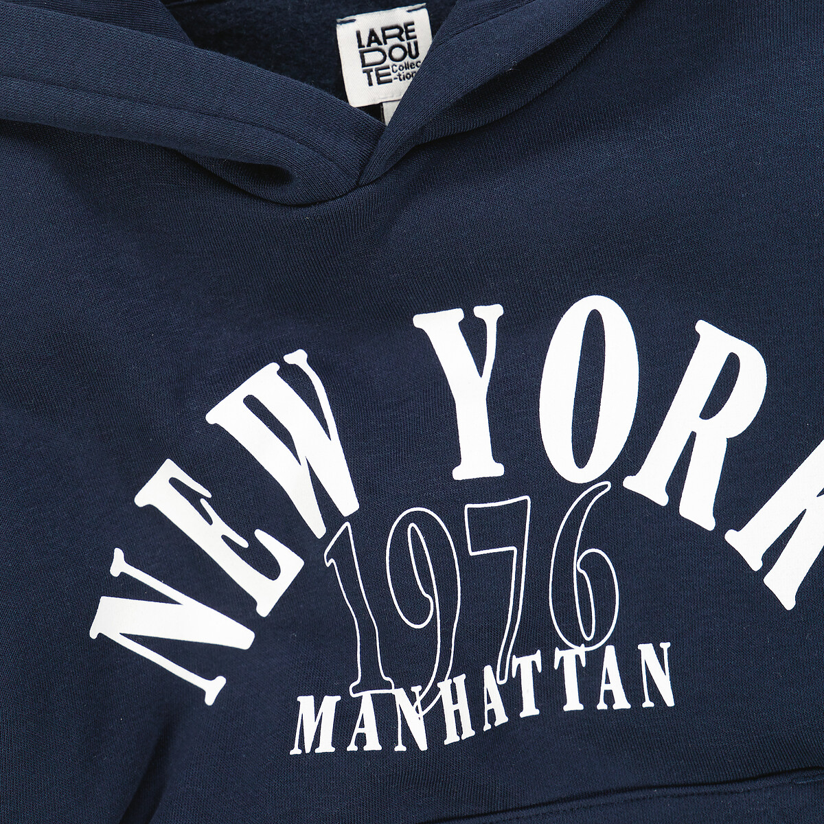 COLEÇÕES LA REDOUTE<br>Moletom com capuz em estampa de Nova York