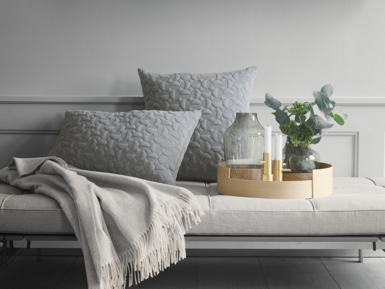 Fritz Hansen Throw plaid 190x120 bruin