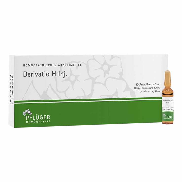 Derivatio H Injektion, 10X5 ml