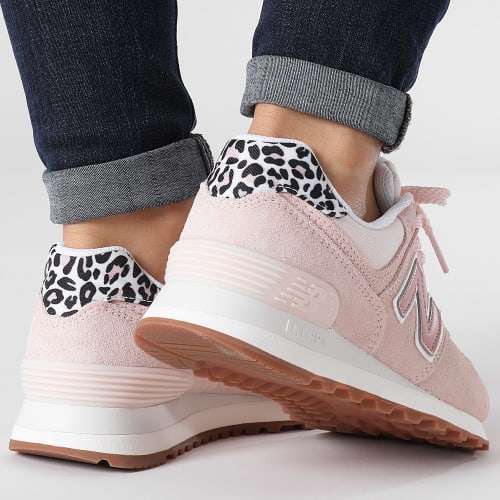 Baskets Femme Classics 574 WL574XQ2 Pink Moon Quartz Pink