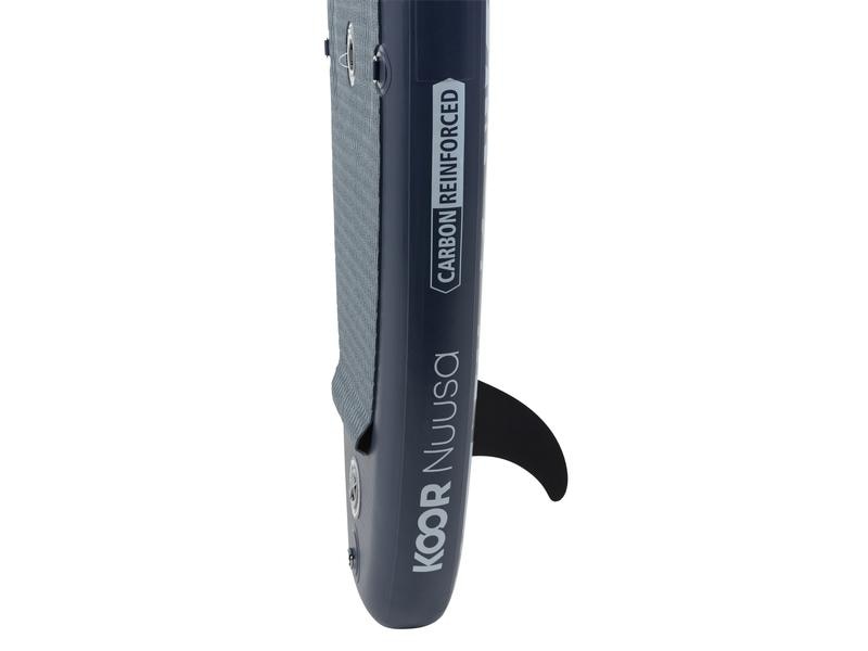 KOOR SUP Board Nuusa Allround 10'6 mit Doppelkammersystem Grossvolumiges, standsicheres Allround Stand-up-Paddling-Board mit Doppelkammersystem