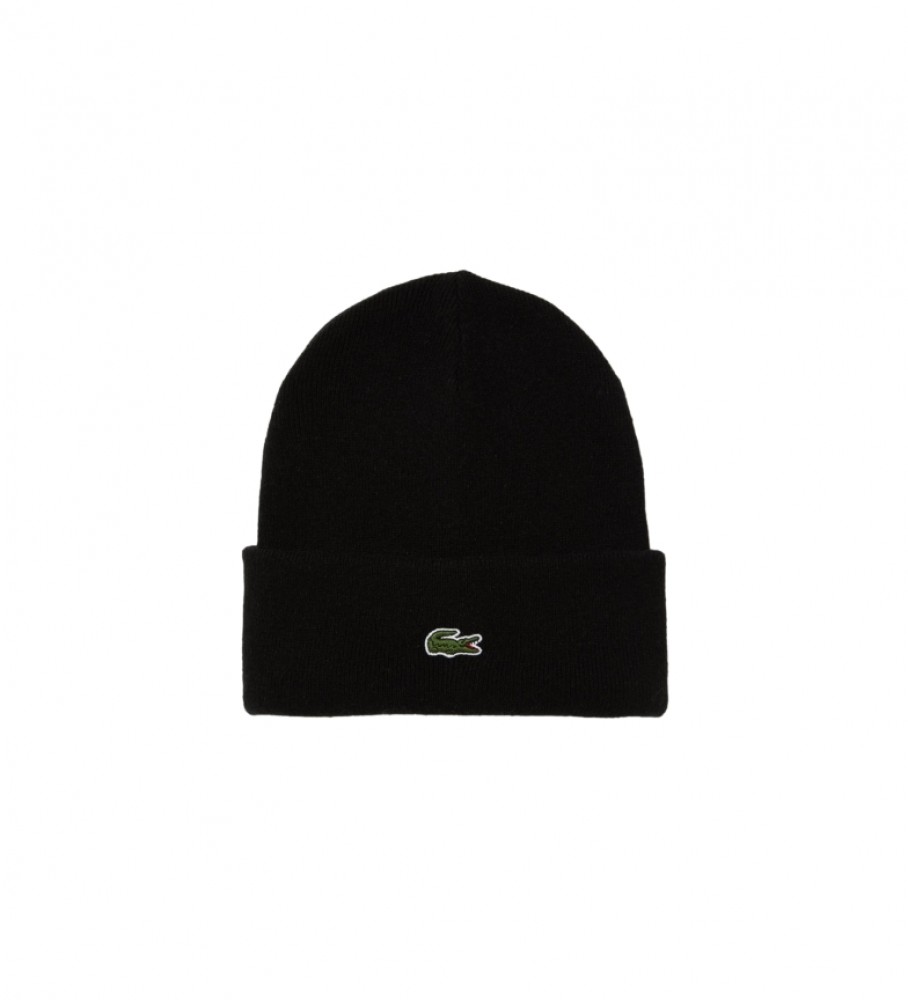 Boné Lacoste com Logo Preto