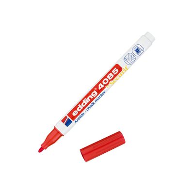 Edding 4085 - Marqueur craie liquide - 1-2 mm - rouge