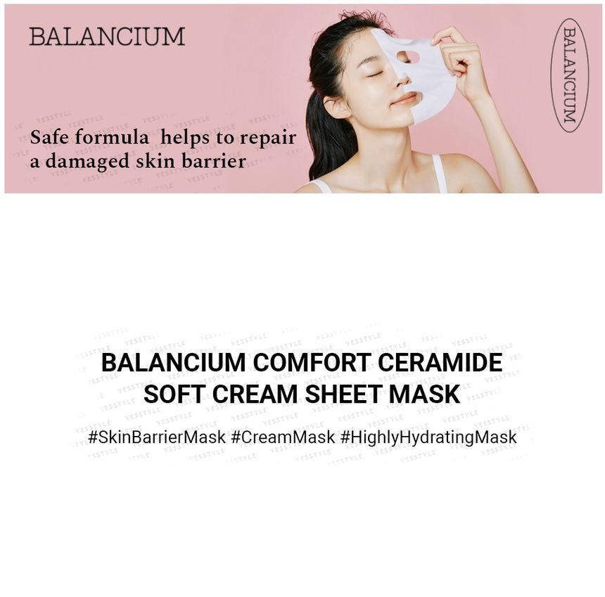 COSRX - Balancium Comfort Ceramide Zacht Crème Sheetmasker