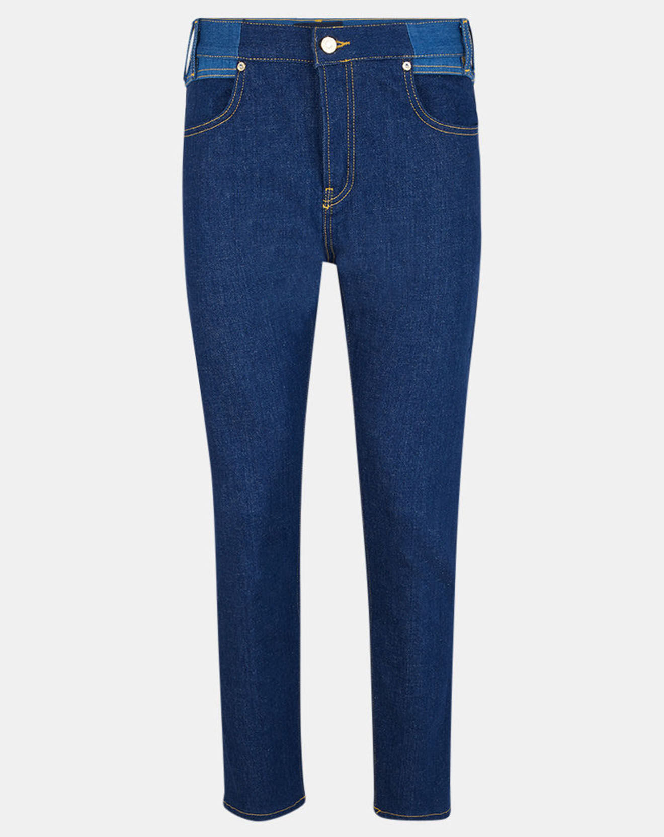 Scotch & Soda Jean Regular Fit taille haute bleu