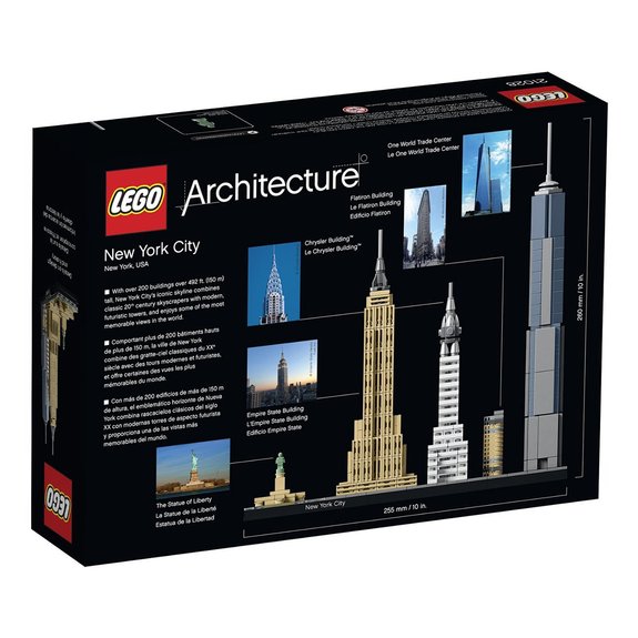 New York LEGO Architecture 21028