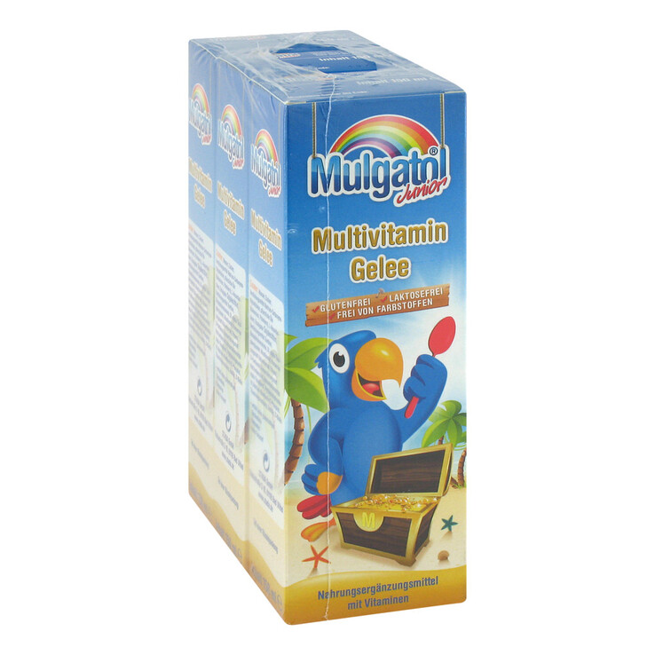 Mulgatol Junior Gel, 3X150 ml
