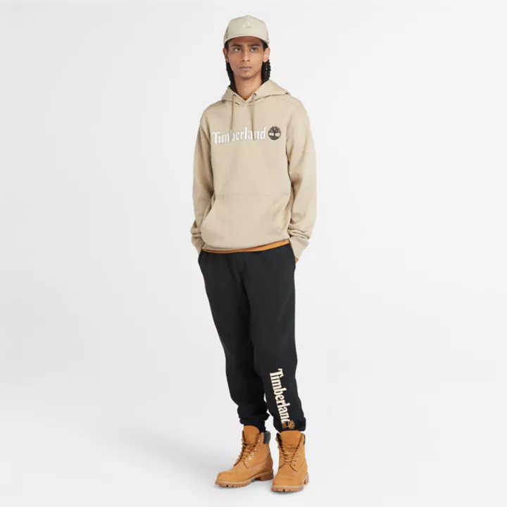 Pantalon de survêtement à logo pour homme en noir