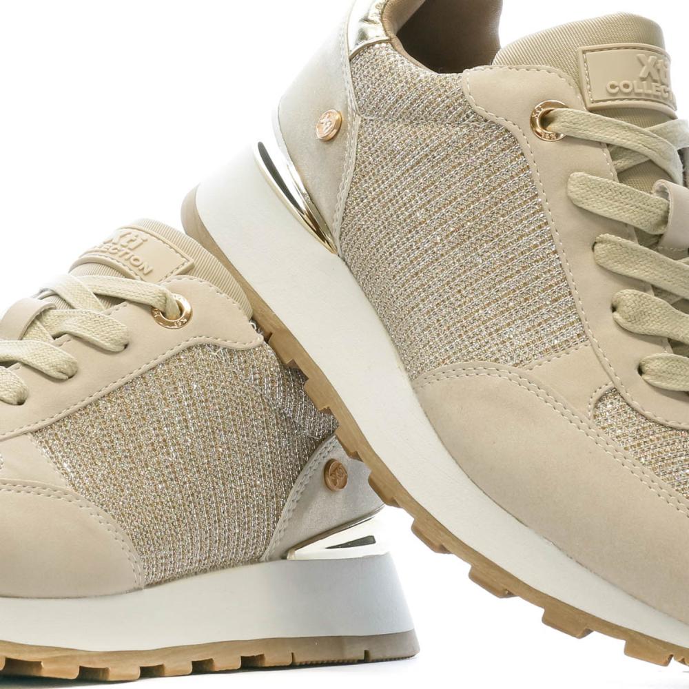 Xti Baskets Beiges Femme Xti 612