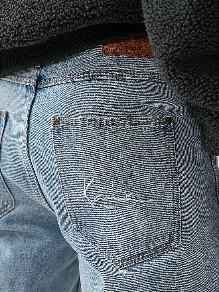 KARL KANI Jeans Baggy Fit  blau
