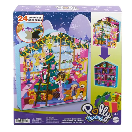 Mattel Polly Pocket Adventskalender-Haus