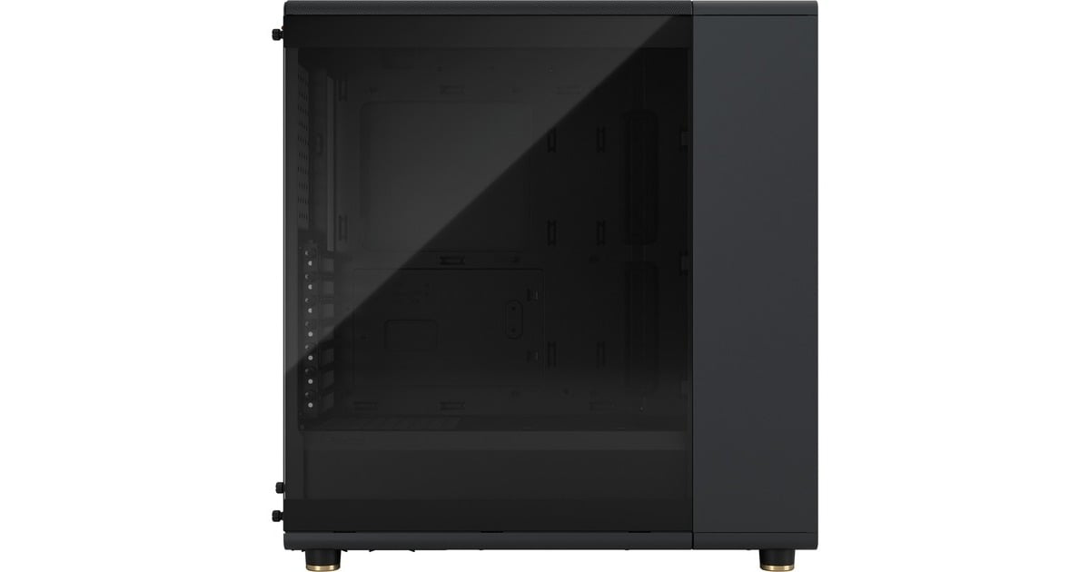 Fractal DesignNorth midi tower behuizing  (Zwart | 2x USB-A | 1x USB-C | Tempered Glass)