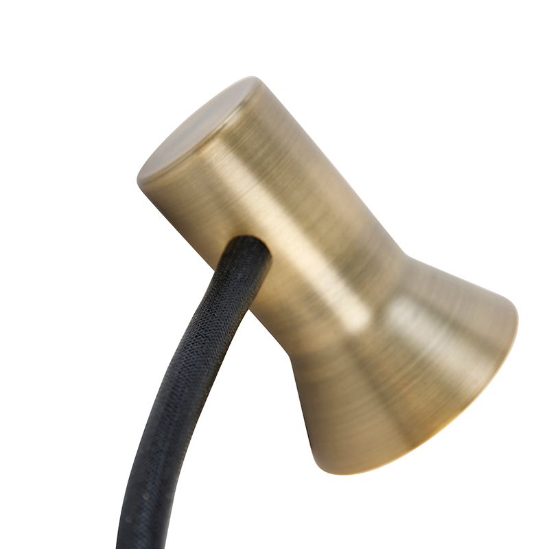 Wandlamp brons met flexarm - Karin flex