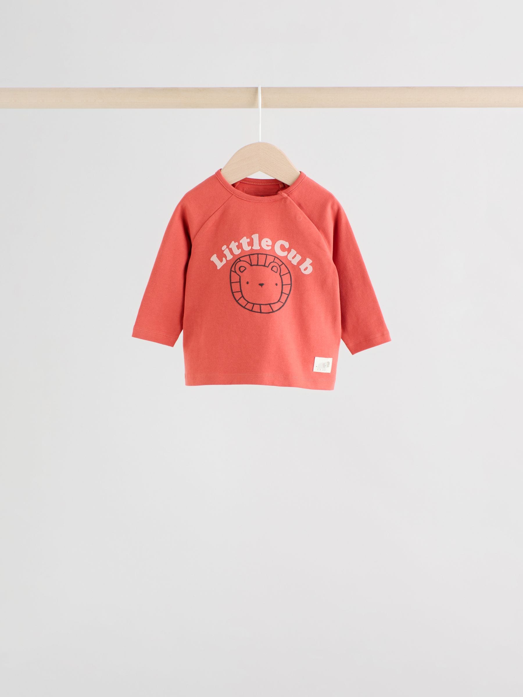 Mineral Little Cub - 8-delige babyset van tops en legging (0 mnd - 2 jr)