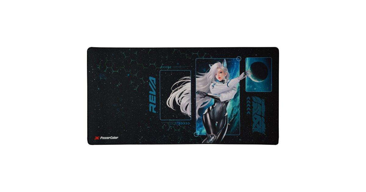 PowerColorRadeon RX 9070 XT Hellhound REVA16GB Limited Edition grafische kaart  (Wit/zwart, RDNA4, GDDR6, 3x DisplayPort, 1x HDMI)