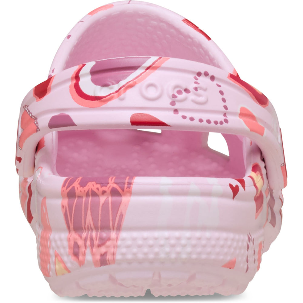 Køb Crocs Pink Milk/Hearts Classic VDay Clog T PkMk/Hts