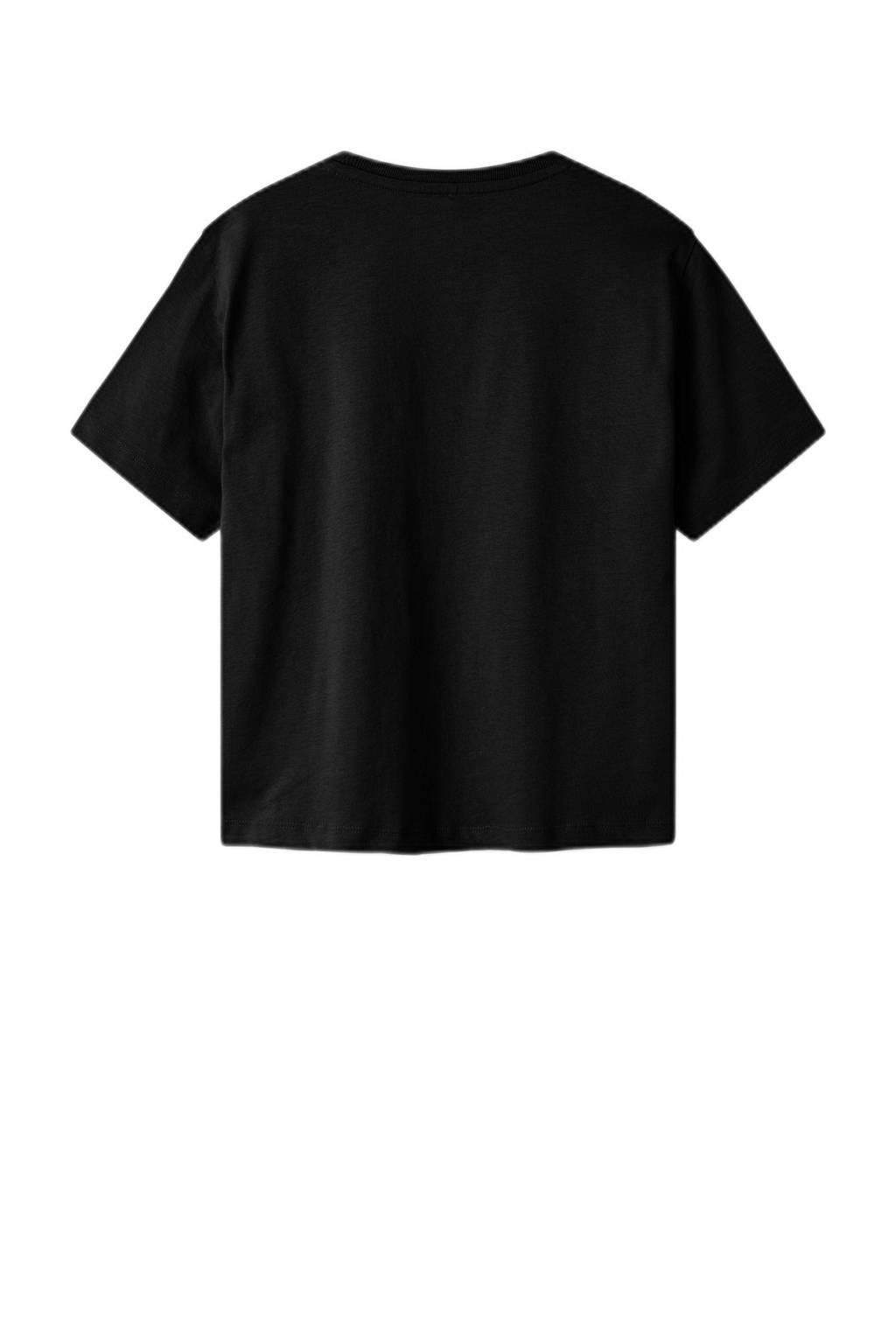 NAME IT t-shirt zwart