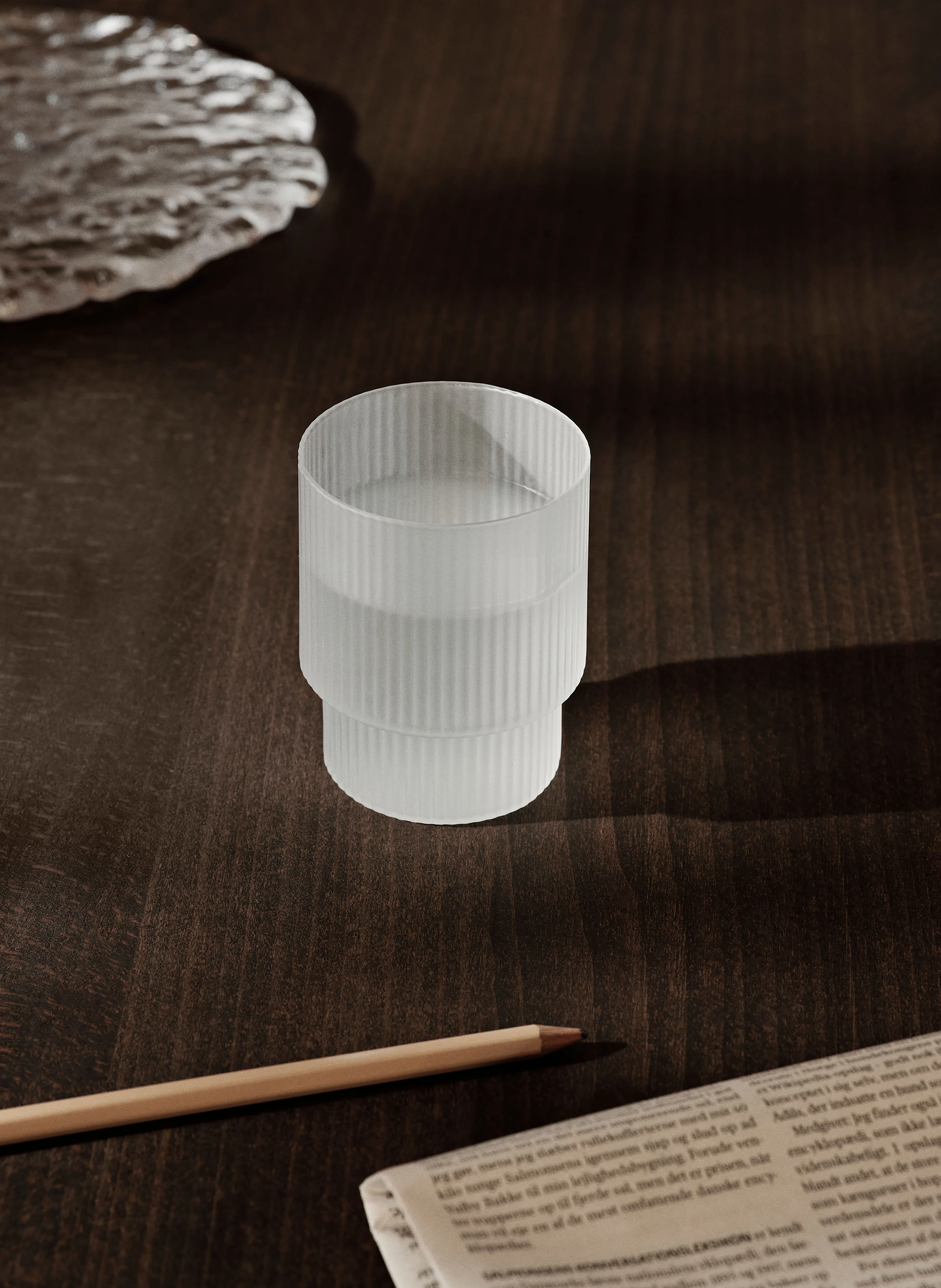 Ferm LIVING 4er-Set Trinkgläser RIPPLE