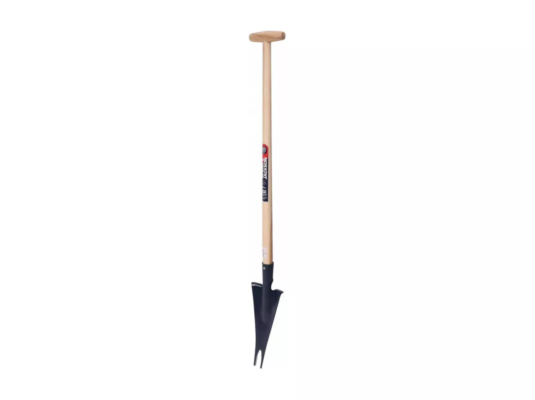 Couteau désherbeur avec manche en bois