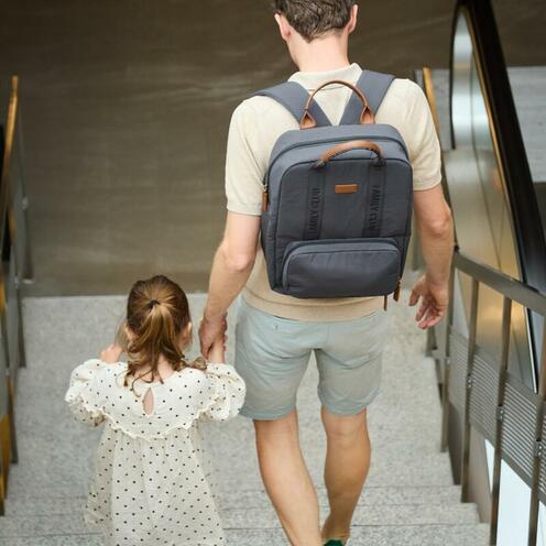 Sac à Dos Family Club Signature Urban Anthracite - CHILDHOME
