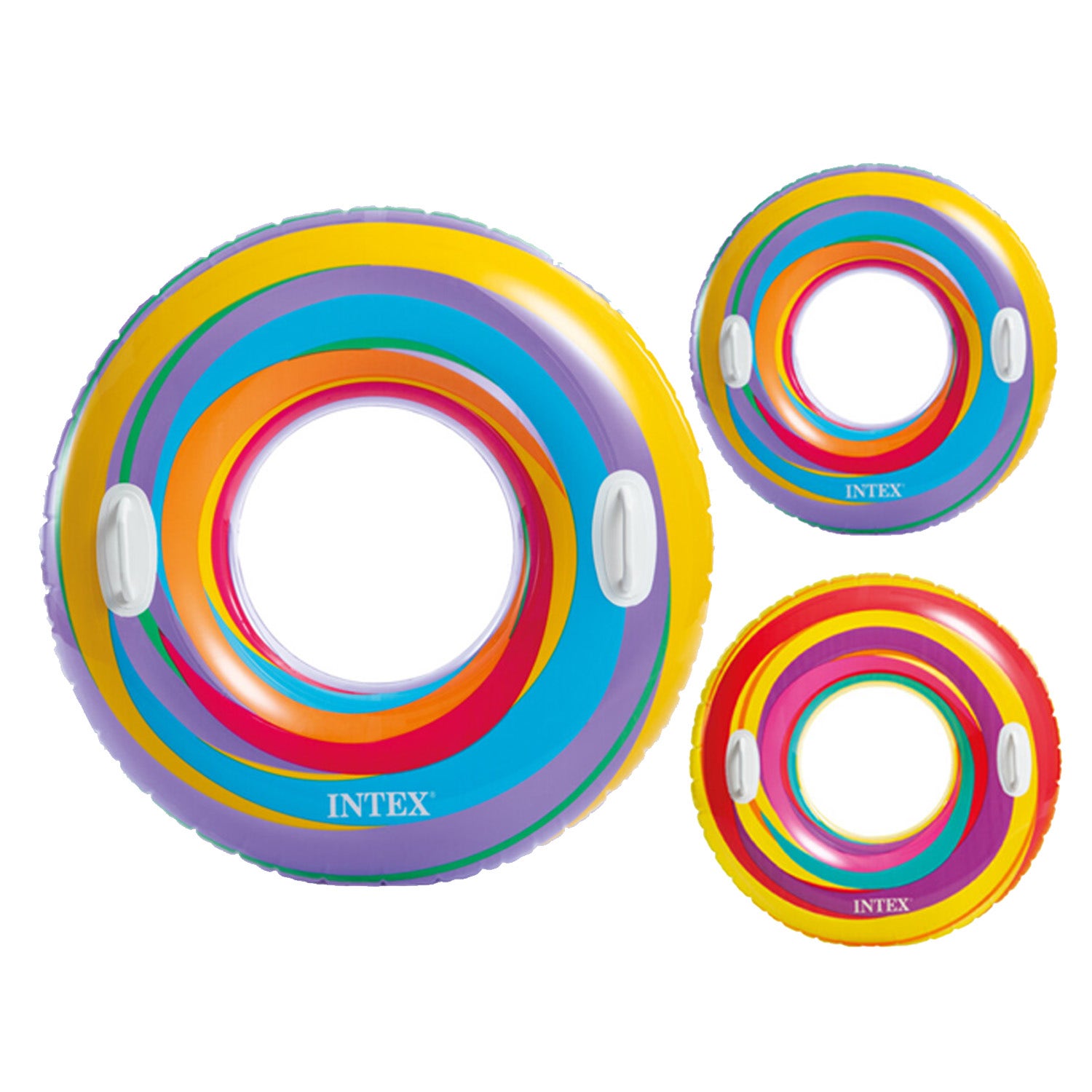 Intex  ZWEMRING KLEUREN PRINT 91CM