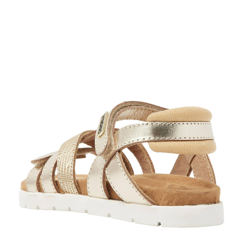 Vingino Florenceleren sandalen goud metallic
