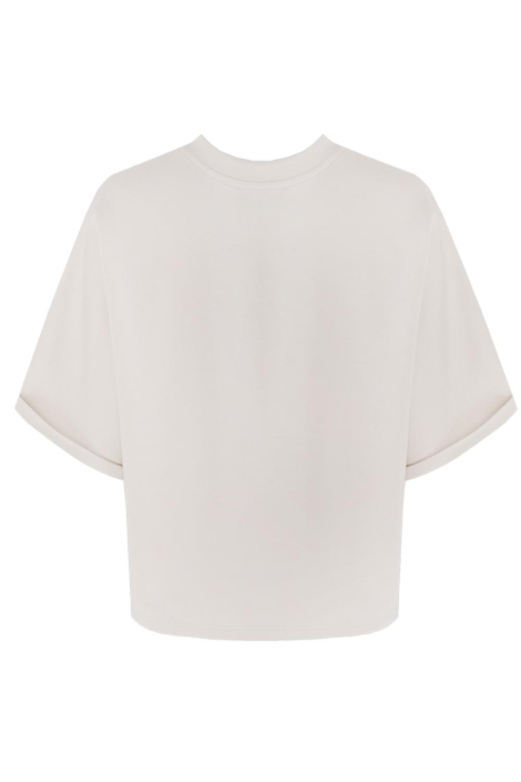 Fluresk beige dames t-shirt
